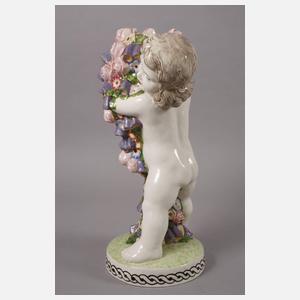 Großer Blütenputto Carl Klimt