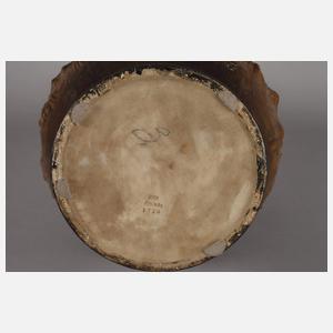 Johann Maresch übergroße Vase mit Schäferin