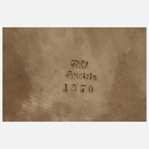 Johann Maresch übergroße Vase mit Schäferin