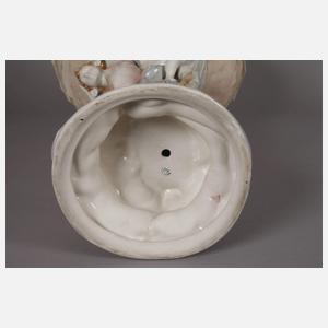 Royal Dux große figürliche Jardiniere