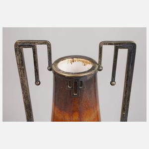 Laufglasurvase Wiener Secession