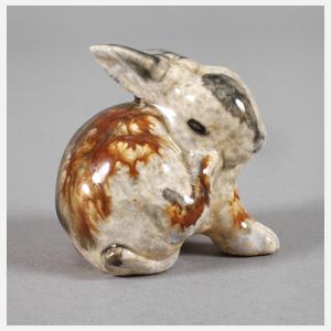 Langenzersdorfer Keramik "Haserl kratzend"