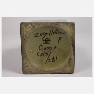 Estie & Co. Gouda Henkelvase Schwertliliendekor