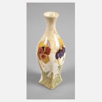 Rozenburg kleine Vase Stiefmütterchendekor111