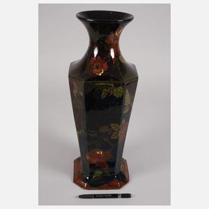 Rozenburg große Balustervase Rabendekor