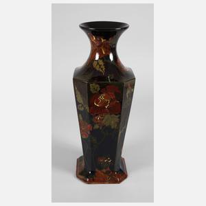 Rozenburg große Balustervase Rabendekor