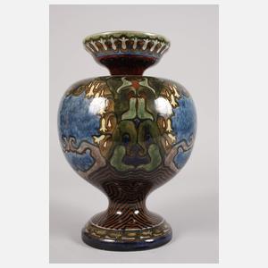 Rozenburg Balustervase Glockenblumendekor