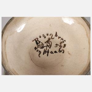 Rozenburg Balustervase Glockenblumendekor