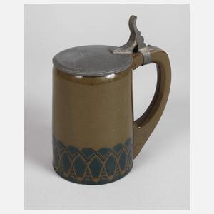 Hanke Westerwald Bierkrug Schule Henry van de Velde