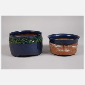 Max Laeuger Cachepot mit Einsatz