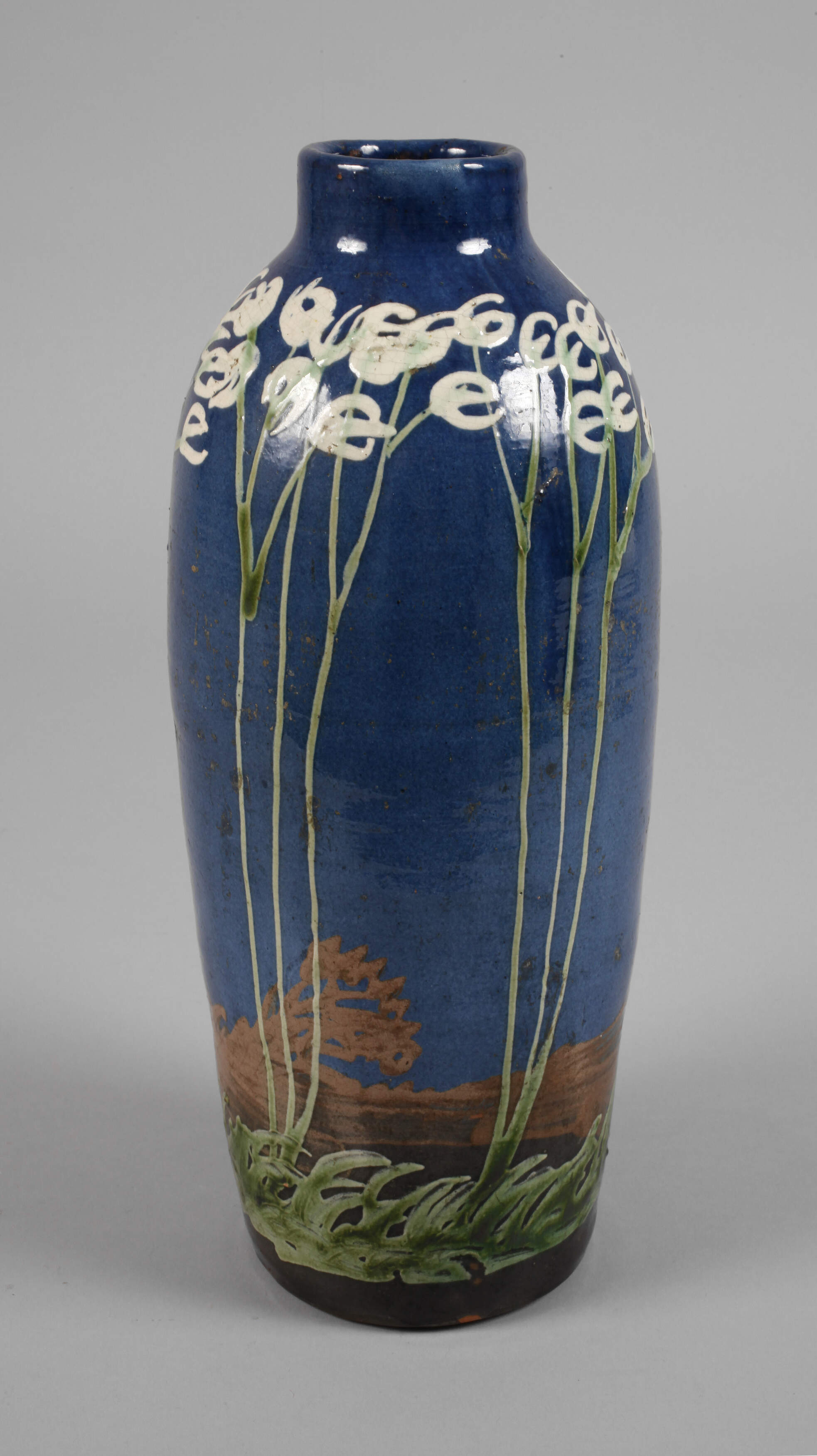 Max Laeuger Vase Schlickerdekor