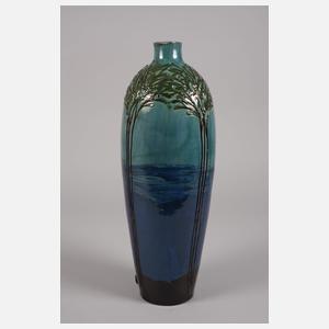 Max Laeuger große Vase als Lampenfuß