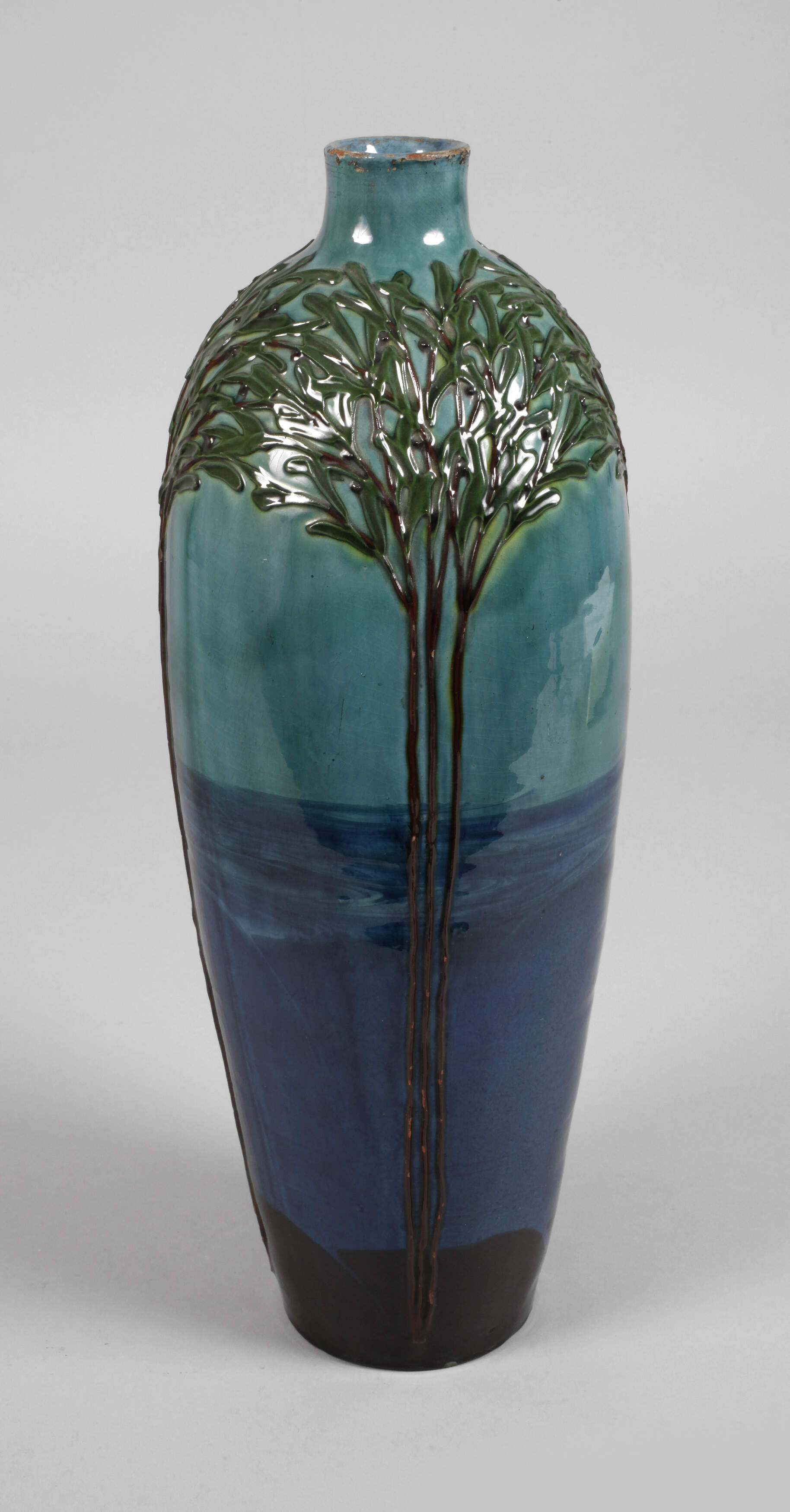 Max Laeuger große Vase als Lampenfuß