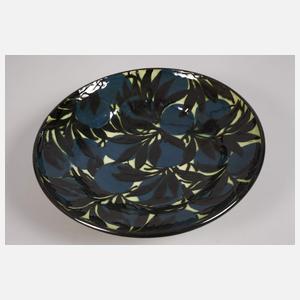 Karlsruher Majolikafabrik Wandteller Max Laeuger