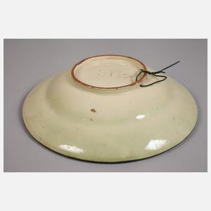 Karlsruher Majolikafabrik Wandteller Max Laeuger