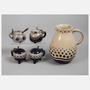 Westerwald fünf Teile Richard Riemerschmid