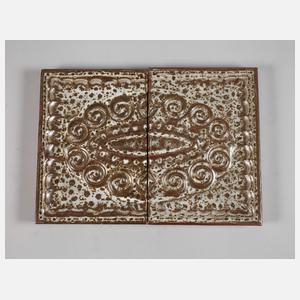 Julius Scharvogel Fliesenbild