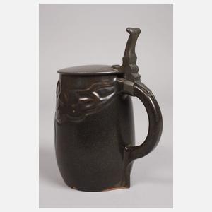 Julius Scharvogel Bierkrug Theodor Schmuz-Baudiss