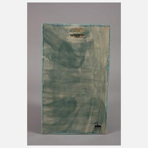 J. von Schwarz Wandplatte