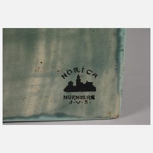 J. von Schwarz Wandplatte