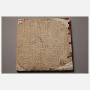 Zwei Fliesen Peter Behrens