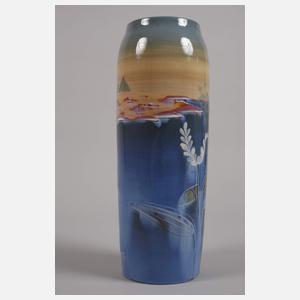 Wallerfangen Vase Schlickerdekor