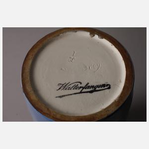 Wallerfangen Vase Schlickerdekor