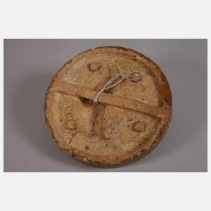 Wandplatte mit Katze