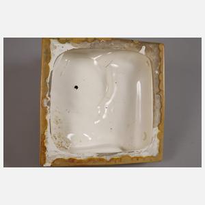 Schreibzeug mit Faun