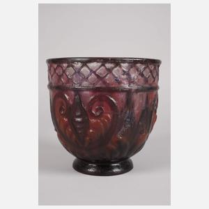 Argy-Rousseau Fußvase "Volutes et Losanges"