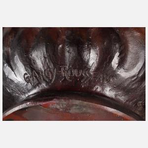 Argy-Rousseau Fußvase "Volutes et Losanges"