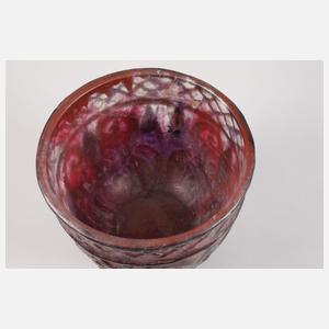 Argy-Rousseau Fußvase "Volutes et Losanges"