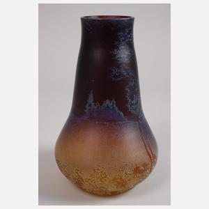 Beyermann & Co. Vase Reduktionsmalerei