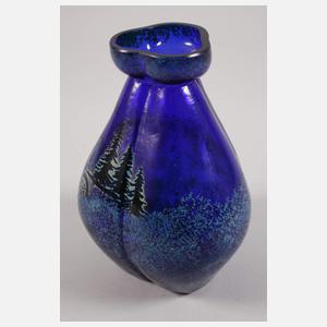 Beyermann & Co. Vase Reduktionsmalerei