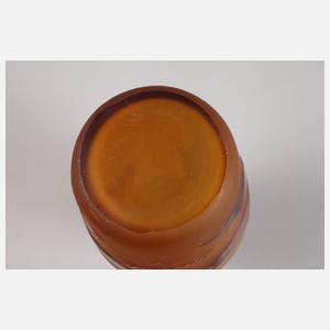 D´Argental Ätzglasvase Wilder Wein