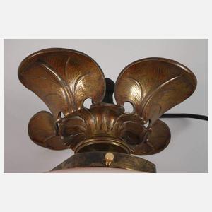 Daum Nancy seltene Lampe Art Nouveau