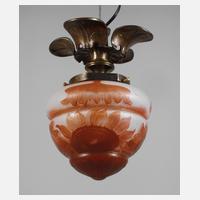 Daum Nancy seltene Lampe Art Nouveau111