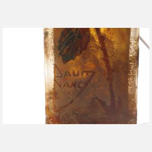 Daum Nancy Vase Brombeerdekor