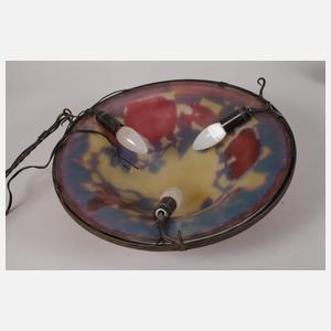 Deckenlampe Gallé Hibiskus