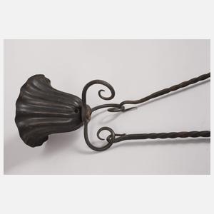 Deckenlampe Gallé Hibiskus