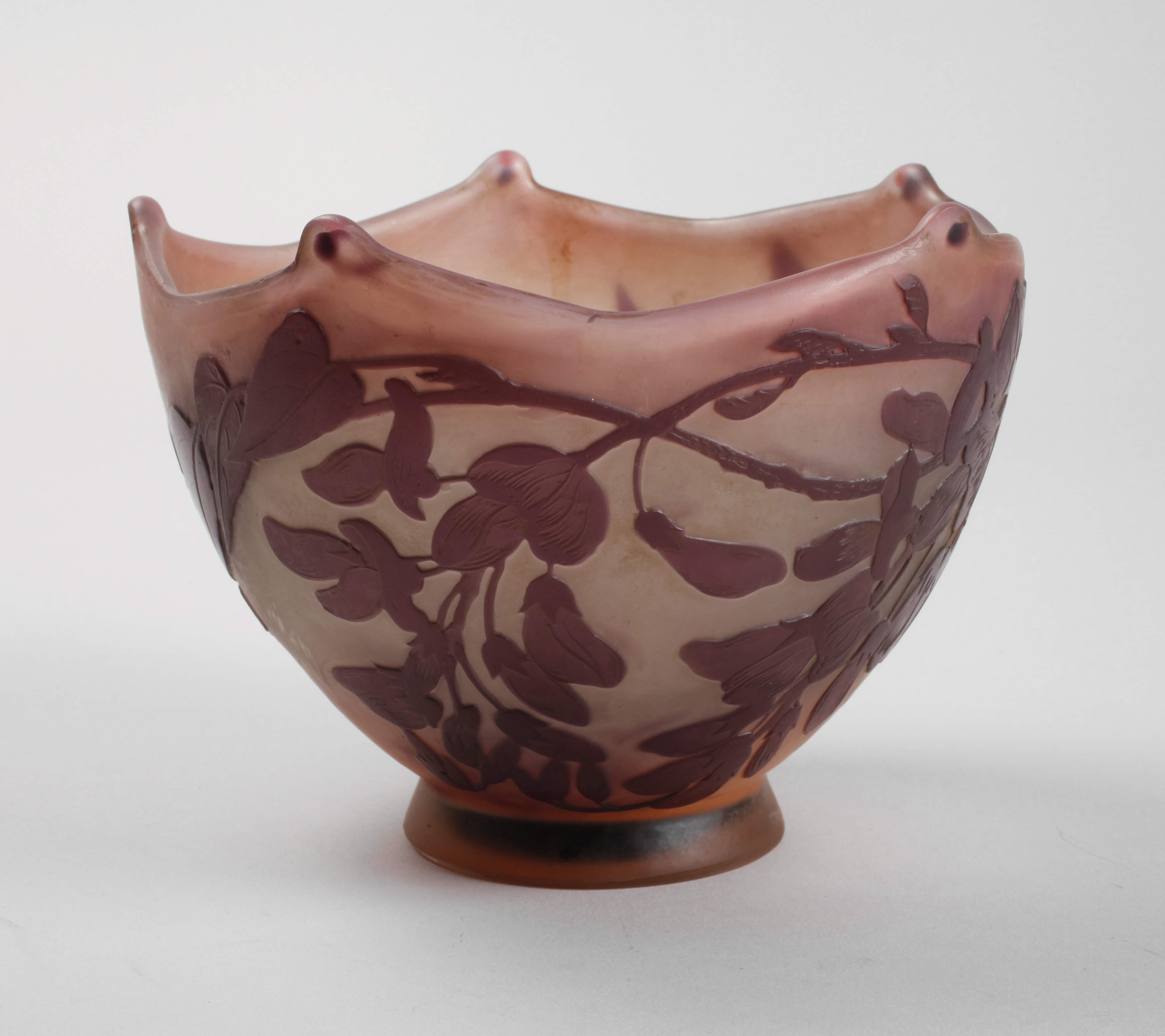 Émile Gallé Schale Blauregen