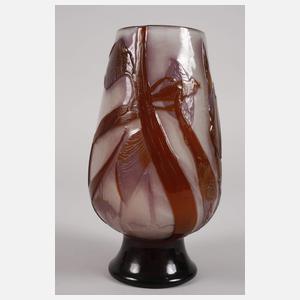 Émile Gallé Vase Irisblüten