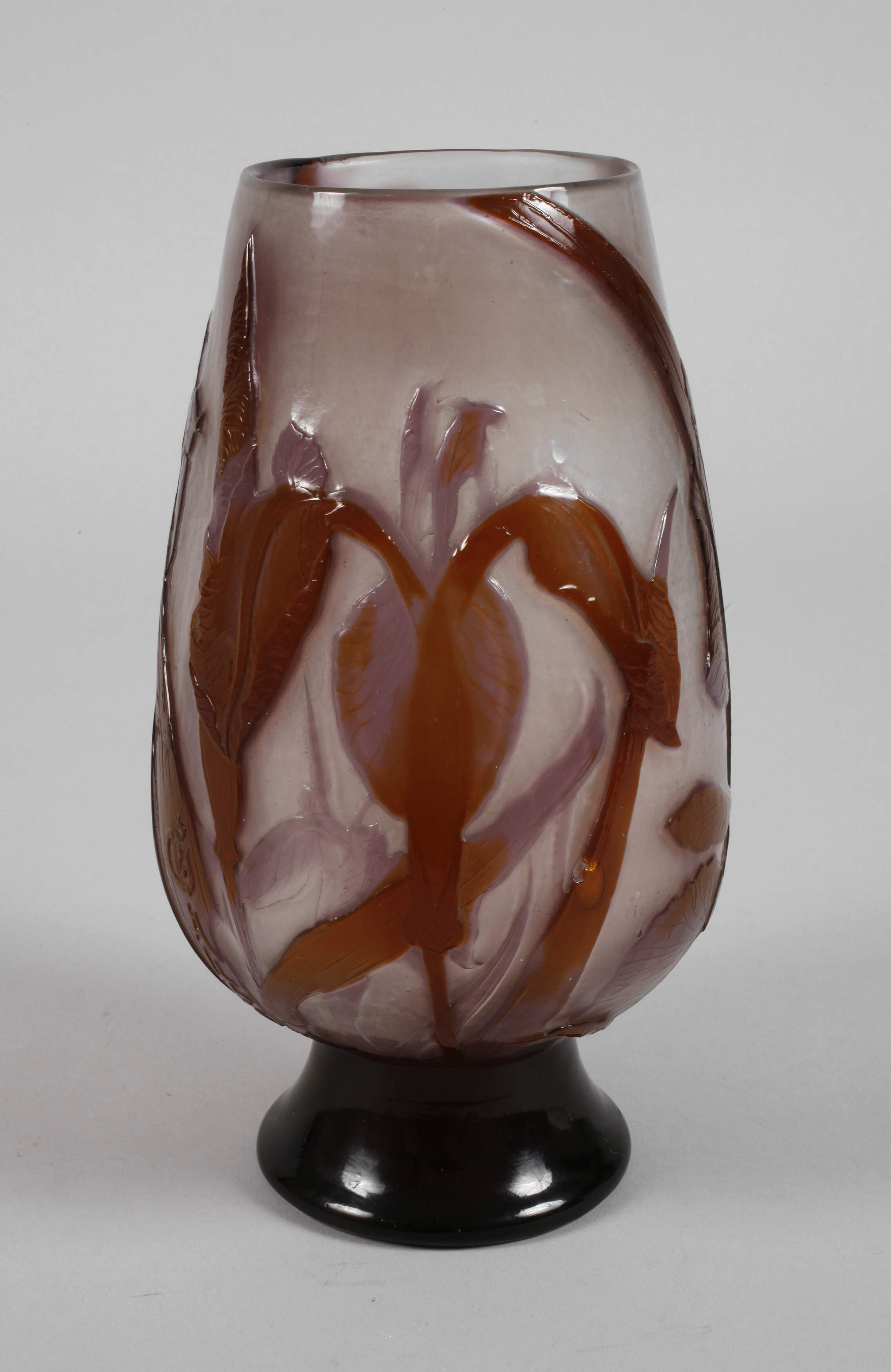 Émile Gallé Vase Irisblüten