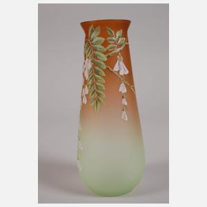 Glyzinien-Vase Fritz Heckert attr.