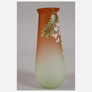 Glyzinien-Vase Fritz Heckert attr.
