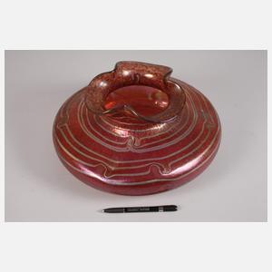 Glasfabrik Elisabeth übergroße Jugendstilvase