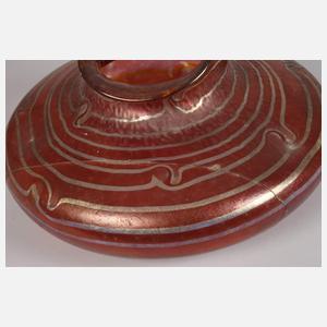 Glasfabrik Elisabeth übergroße Jugendstilvase