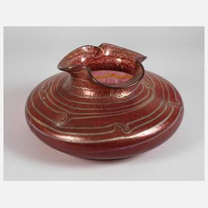 Glasfabrik Elisabeth übergroße Jugendstilvase