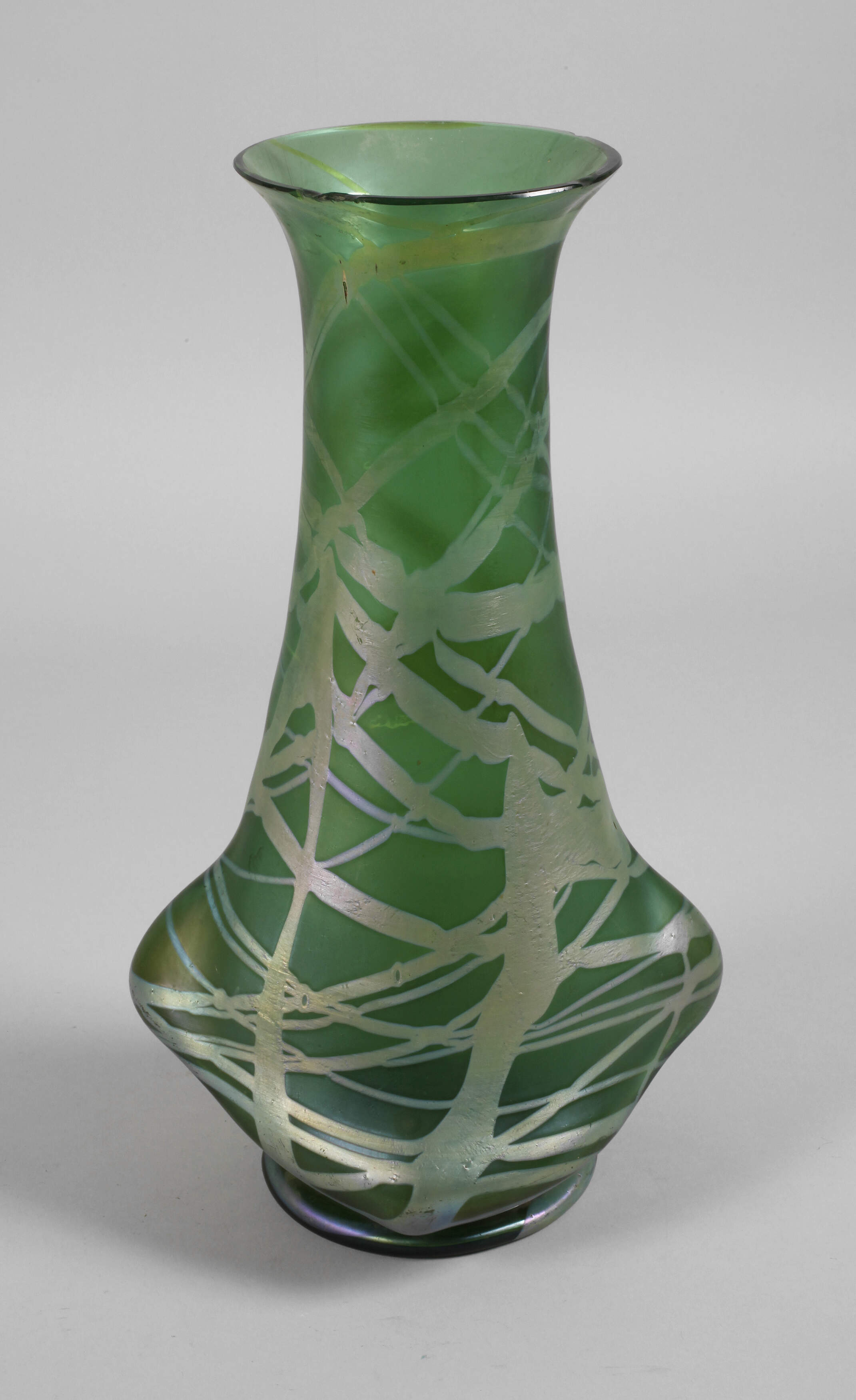 Kralik große Vase Fadendekor