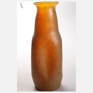 Vase mit Reduktionsmalerei